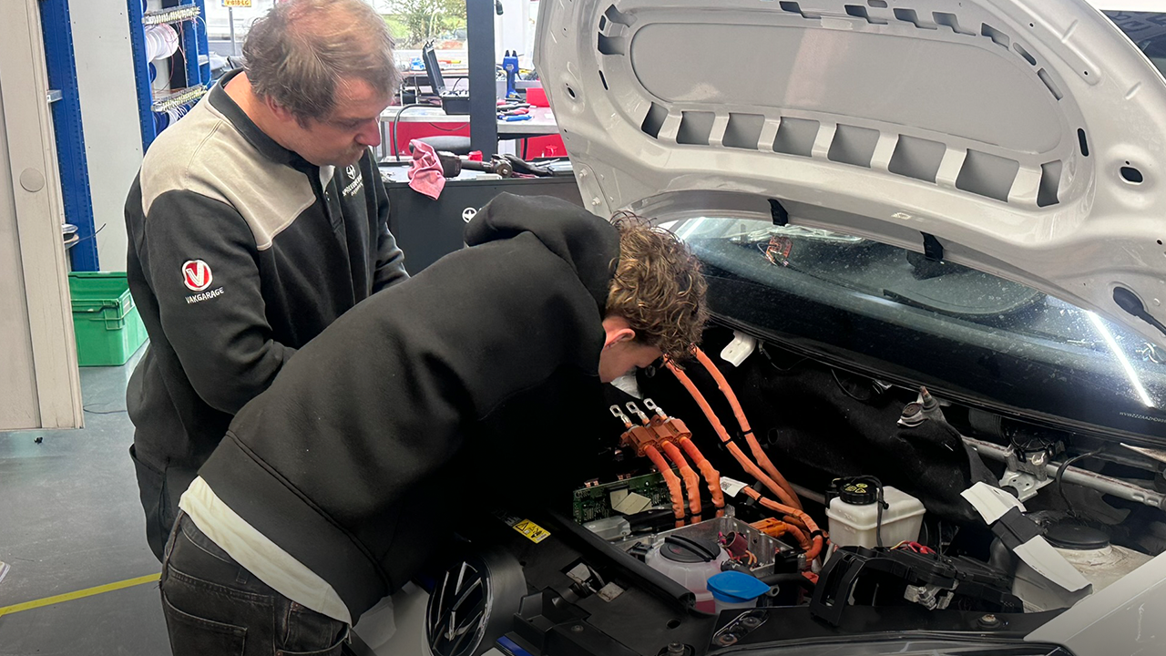 Start van onze bedrijven-carrousel met het Hub van Doorne College